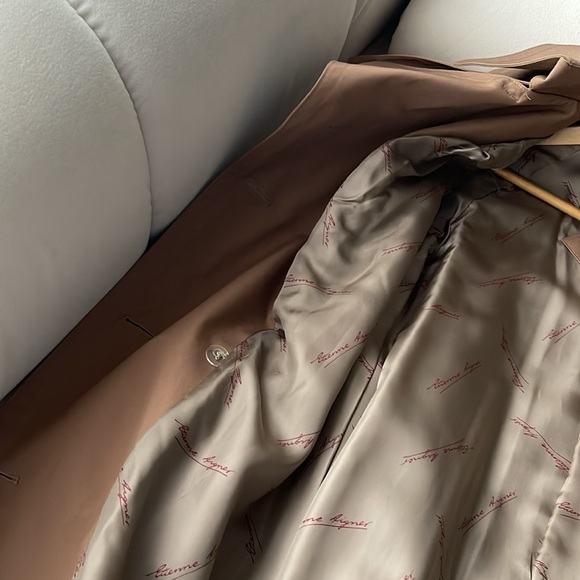 VINTAGE 1970s ETIENNE AIGNER TRENCH COAT SIZE 8 - Picture 13 of 13